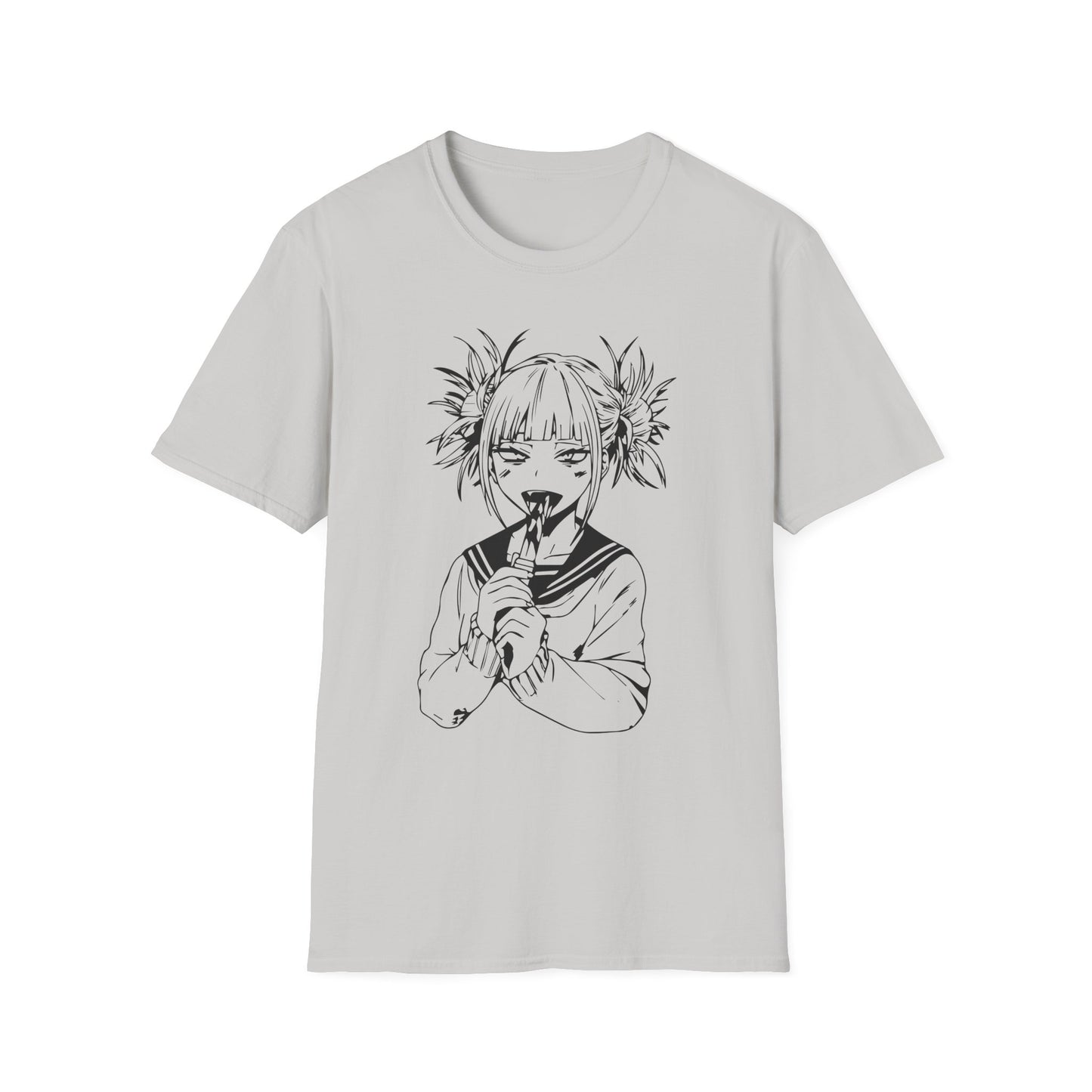 Cute Anime Character Unisex Softstyle T-Shirt - Perfect for Fans and Casual Wear