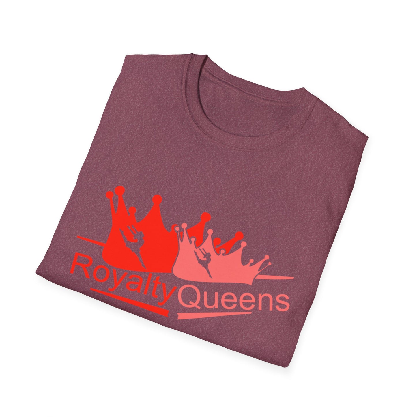 Royalty Queens Unisex Softstyle T-Shirt - Fun, Empowering, Comfortable Gift for Friends, Birthday, Celebration, Casual Wear
