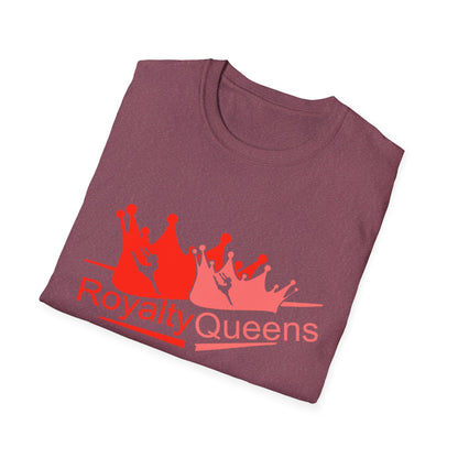 Royalty Queens Unisex Softstyle T-Shirt - Fun, Empowering, Comfortable Gift for Friends, Birthday, Celebration, Casual Wear
