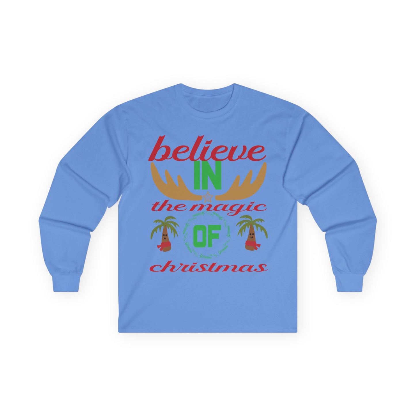 Believe in the Magic of Christmas Long Sleeve Tee, Holiday Apparel, Unisex Christmas Shirt, Festive Holiday Gift, Winter Clothing, [...]