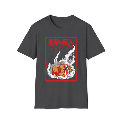Attack on Titan Graphic Tee, Unisex T-Shirt for Fans, Anime Merch, Casual Outing, Gift for Friends