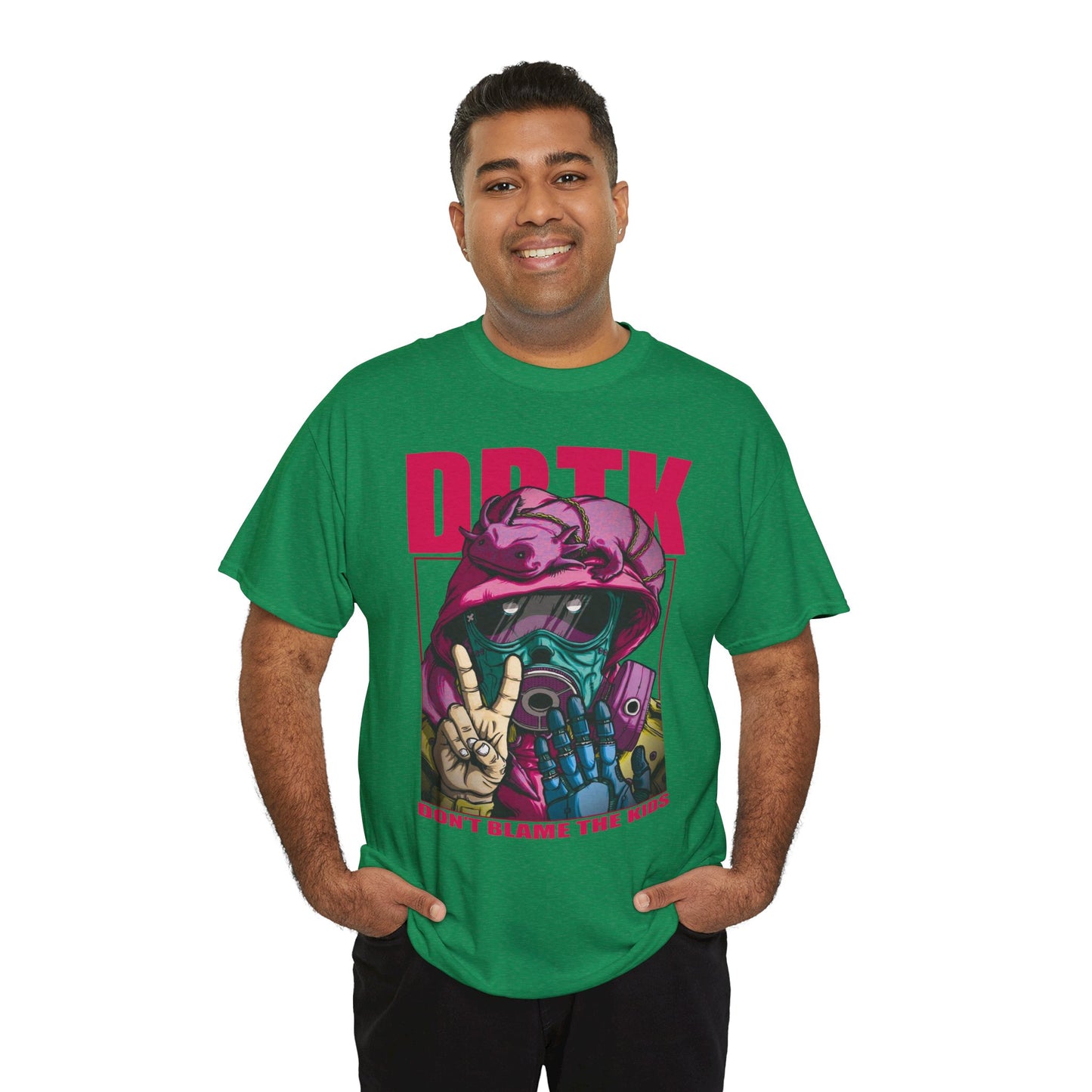 Unisex Heavy Cotton Tee - 'Don't Blame The Kids' Graphic T-Shirt for Trendy Streetwear Lovers