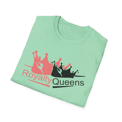 Royalty Queens Unisex Softstyle T-Shirt, Fun Casual Wear, Gift for Her, Birthday, Family Reunion, Celebration Tee