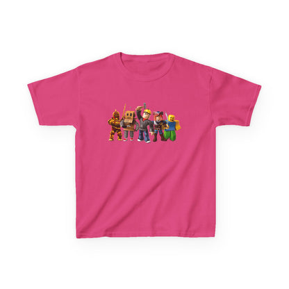 Minecraft Characters Kids Tee, Gamer T-Shirt, Fun Casual Wear, Birthday Gift, Children's Apparel