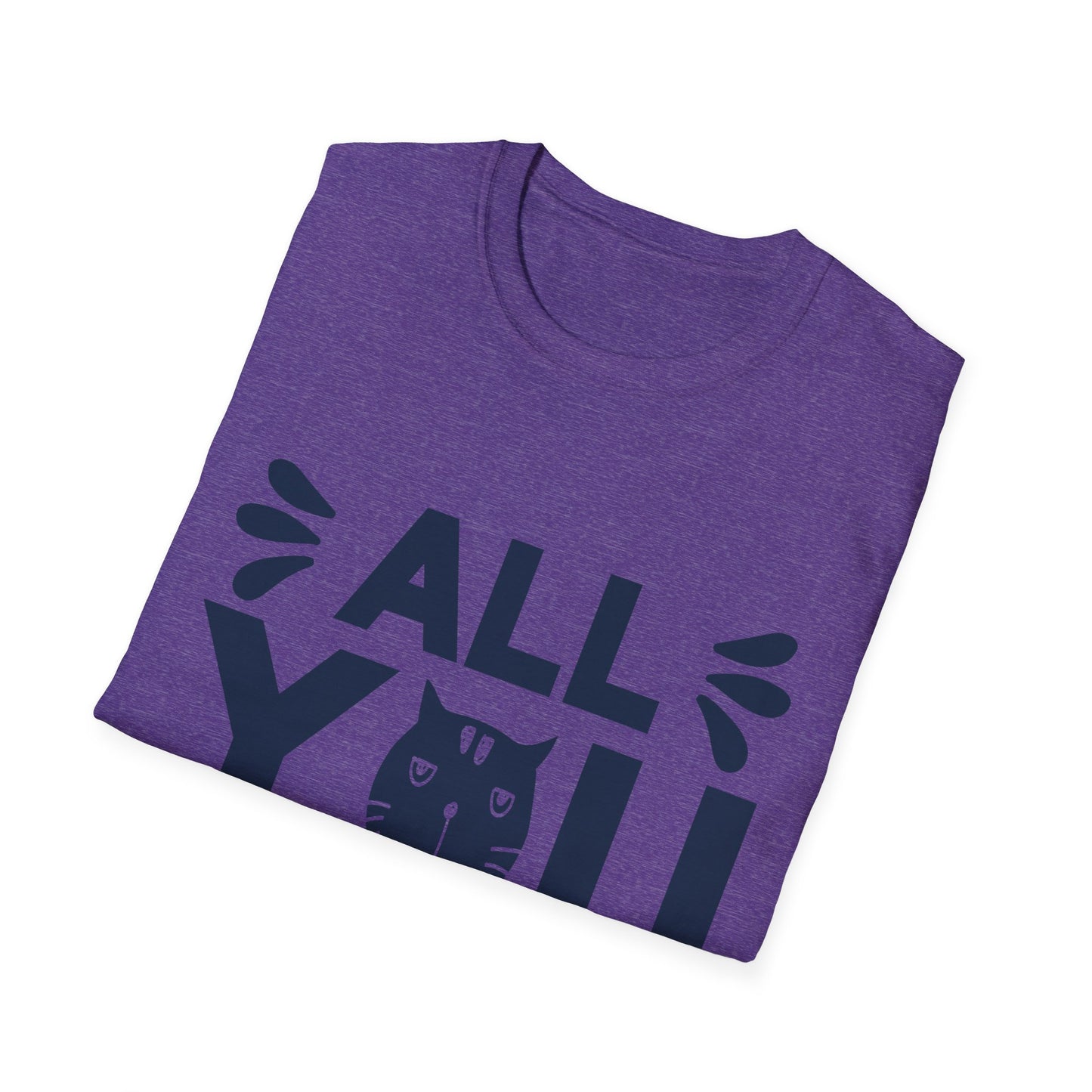 All You Need Is Cat Unisex Softstyle T-Shirt | Cute Cat Lover Tee, Gift for Pet Owners, Funny Cat T-Shirt, Cat-Themed Apparel, Birthday Gift