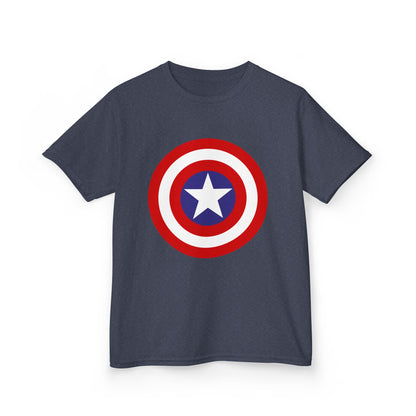 Kids Superhero Cotton Tee, Youth T-shirt, Party Outfit, Birthday Gift, Marvel Inspired, Playful Wear