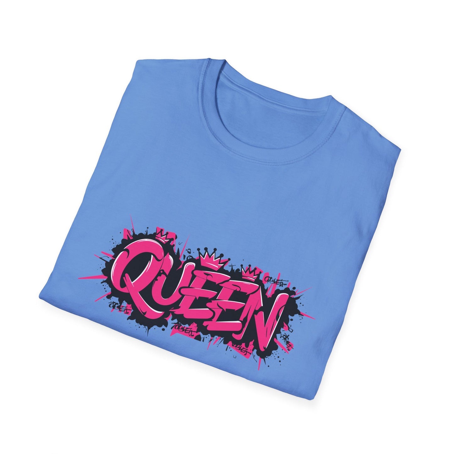 Queen Graphic Unisex T-Shirt, Trendy Apparel for Her, Gift for Birthday, Statement Tee for Queens, Perfect for Casual Outings, [...]