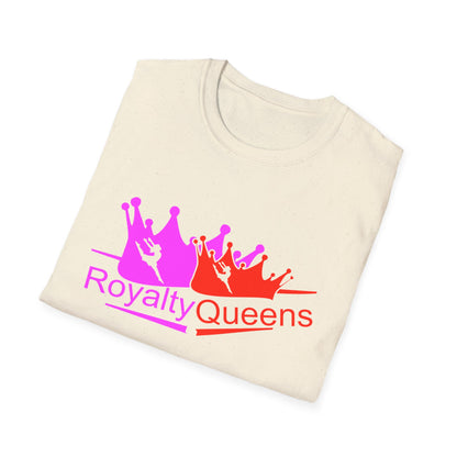 Royalty Queens T-Shirt - Celebrate Your Inner Queen, Unisex Softstyle Tee, Ideal for Birthdays, Pride Events, Feminist Gatherings, [...]