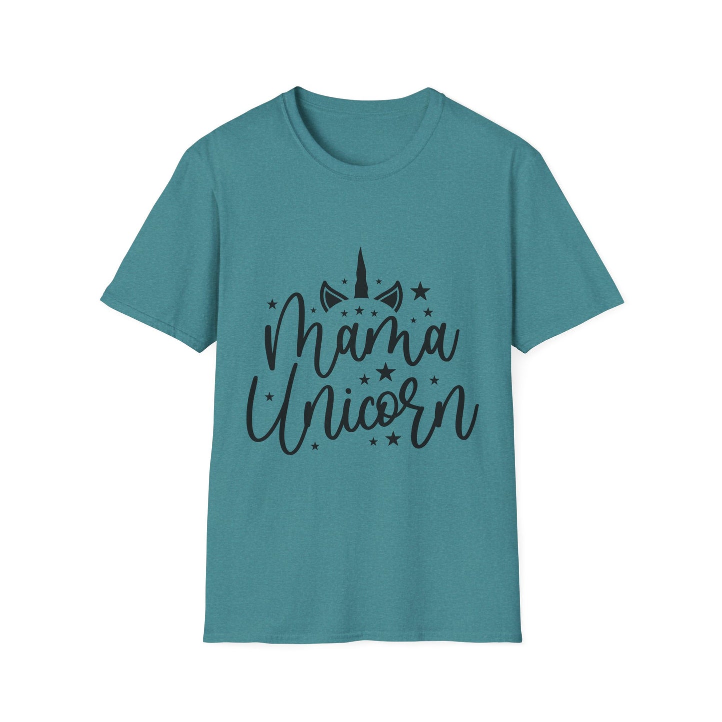 Mama Unicorn Unisex Softstyle T-Shirt - Fun & Stylish Gift for Moms