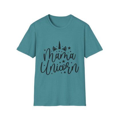 Mama Unicorn Unisex Softstyle T-Shirt - Fun & Stylish Gift for Moms