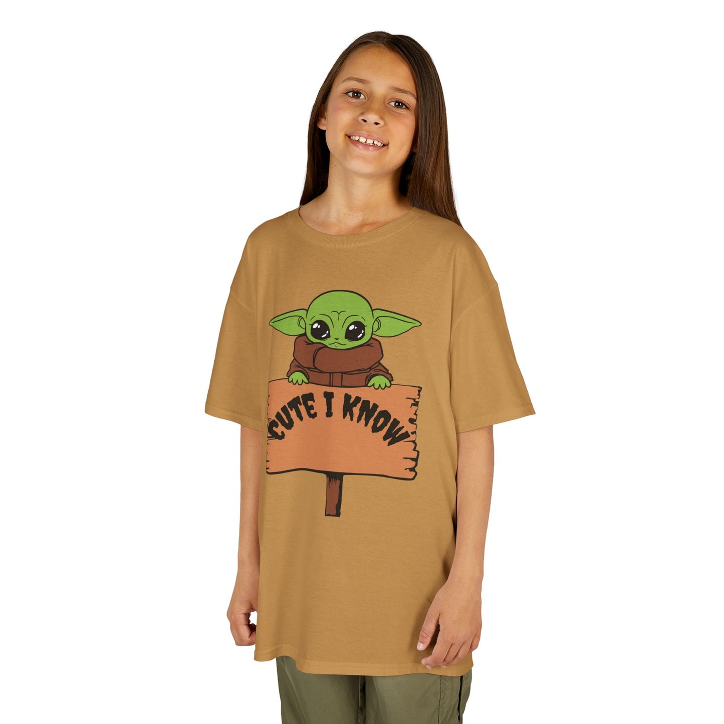 Cute Baby Alien Kids Tee - "Cute I Know" Design for Trendy Kids