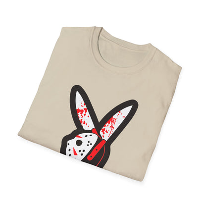 Slayboy Graphic Tee, Unisex Softstyle T-Shirt for Horror Fans, Cosplay Outfit, Halloween Costume, Casual Streetwear