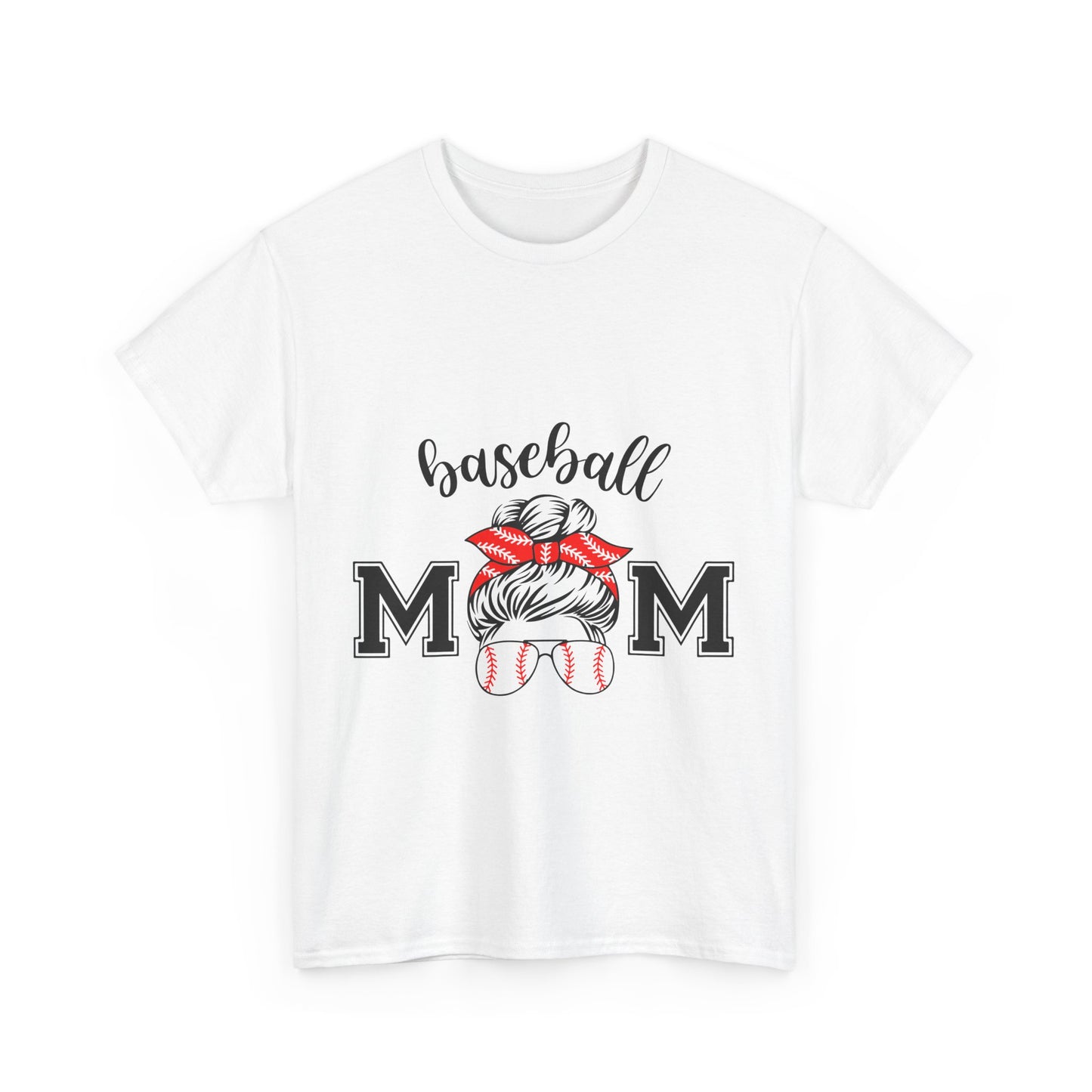 Baseball Mom Unisex Heavy Cotton Tee - Perfect for Game Day