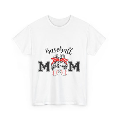 Baseball Mom Unisex Heavy Cotton Tee - Perfect for Game Day