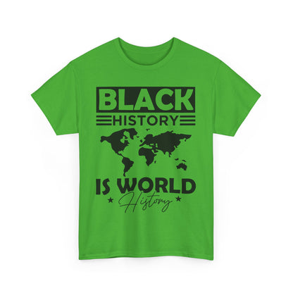 Black History Awareness Tee, Unisex Cotton T-Shirt, Black History Month Shirt, Cultural Pride Apparel, Educational Gift