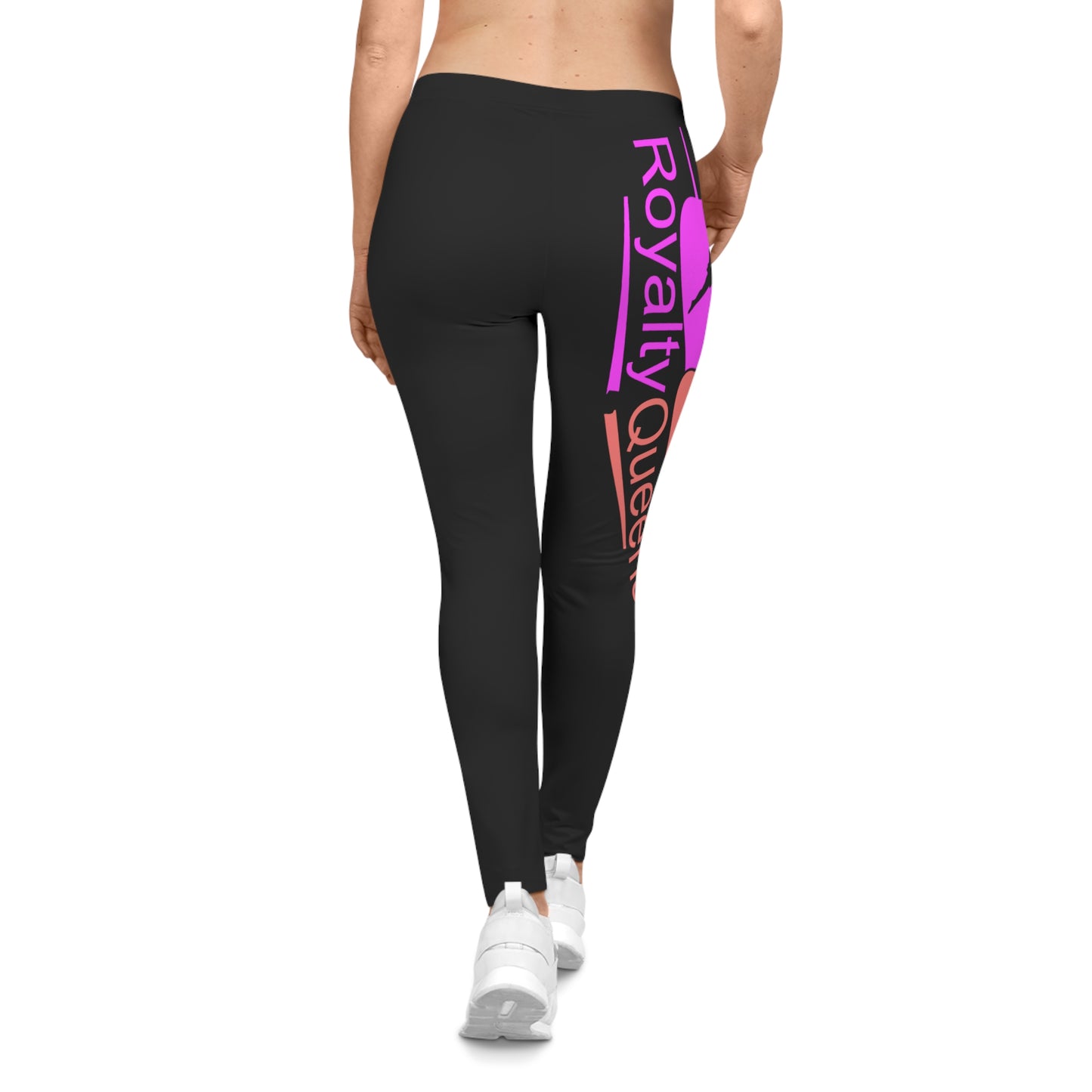 Royalty Queen Women's Casual Leggings | Trendy Activewear, Workout Pants, Lounge Wear, Gift for Her, February Fashion