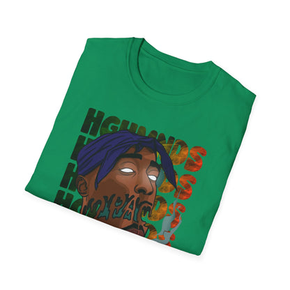 High minds Unisex Softstyle T-Shirt - Unique Artistic Design