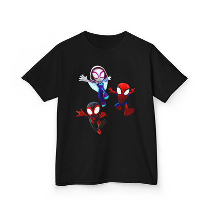 Kids Spider-Man Adventure Tee - Fun and Cozy Cotton T-Shirt for Young Superhero Fans