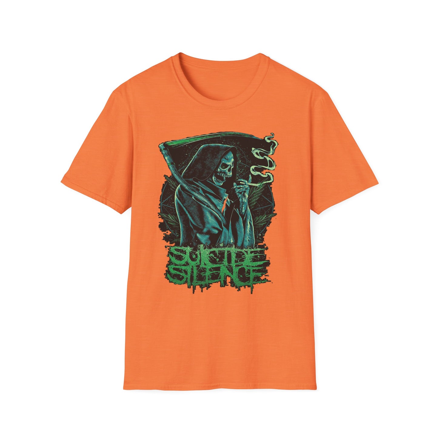 Unisex Softstyle T-Shirt - Suicide Silence Graphic Tee for Music Fans