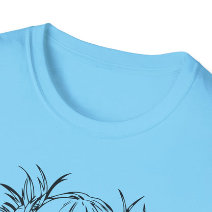 Cute Anime Character Unisex Softstyle T-Shirt - Perfect for Fans and Casual Wear