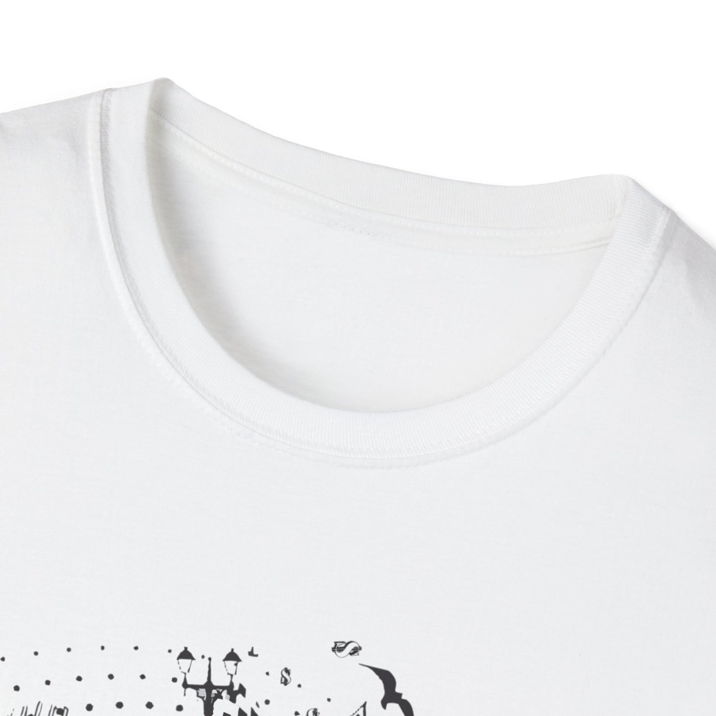 Artistic Graphic Tee for Creative Souls, Unique Graphic T-Shirt, Casual Wear, Gift for Artists, Fashion Statement