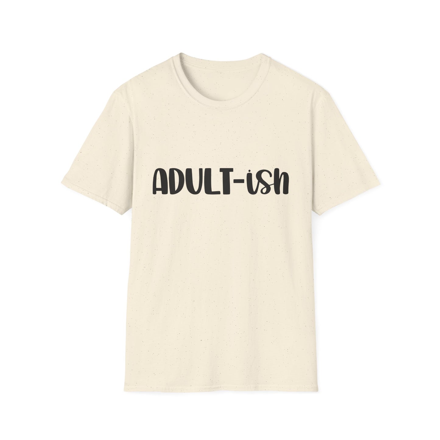 Funny Adult-ish Unisex Softstyle T-Shirt – Perfect Gift for New Adults