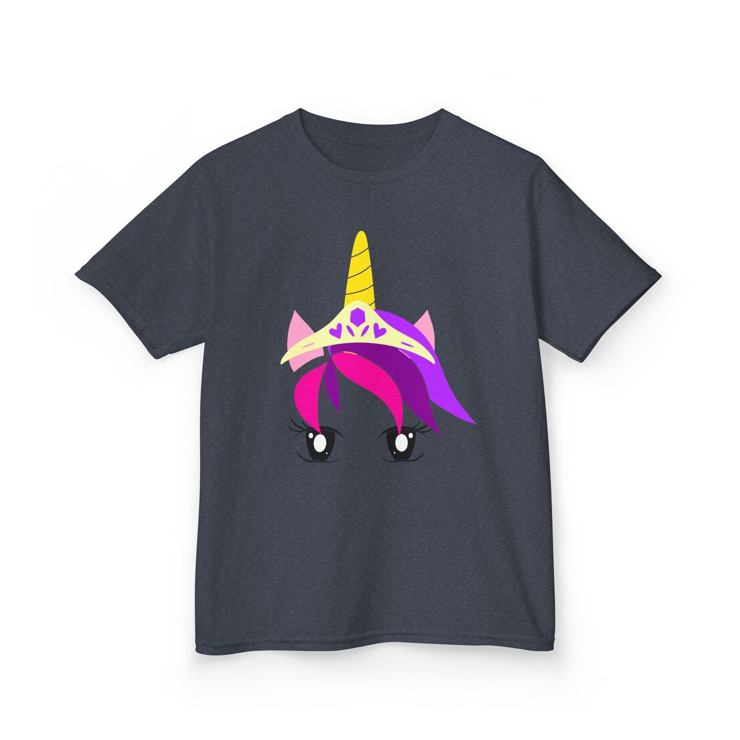 Unicorn Princess Kids Tee - Fun & Whimsical Heavy Cotton Shirt