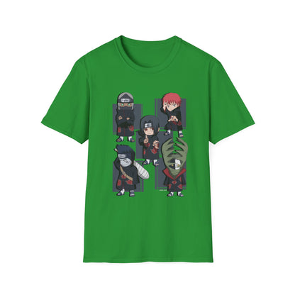 Anime Character Unisex Softstyle T-Shirt - Cool Graphic Tee for Fans