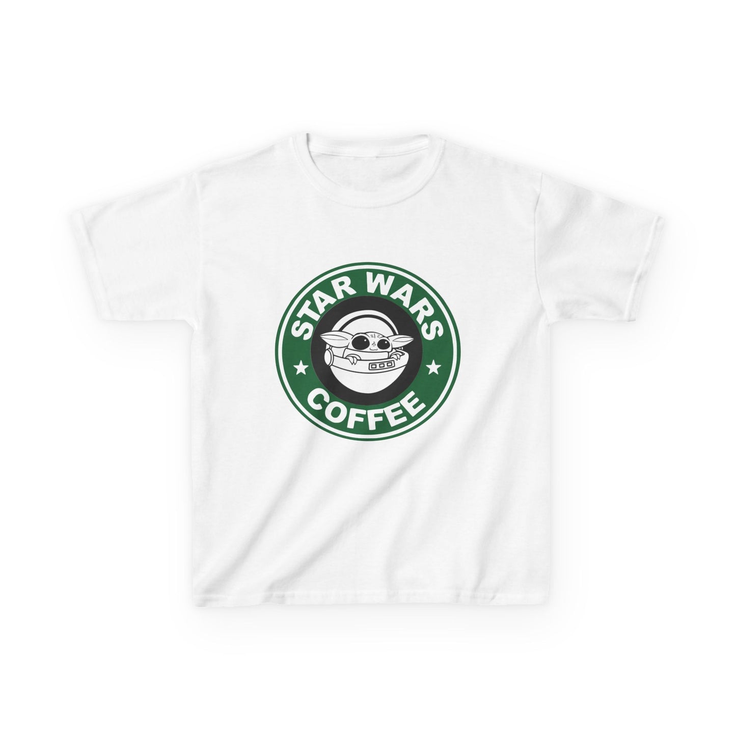Star Wars Coffee Kids Tee, Fun Graphic T-shirt for Boys & Girls, Perfect for Birthdays, Star Wars Fans, Casual Wear