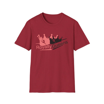 Royalty Queens Unisex Softstyle T-Shirt, Fun Casual Wear, Gift for Her, Birthday, Family Reunion, Celebration Tee