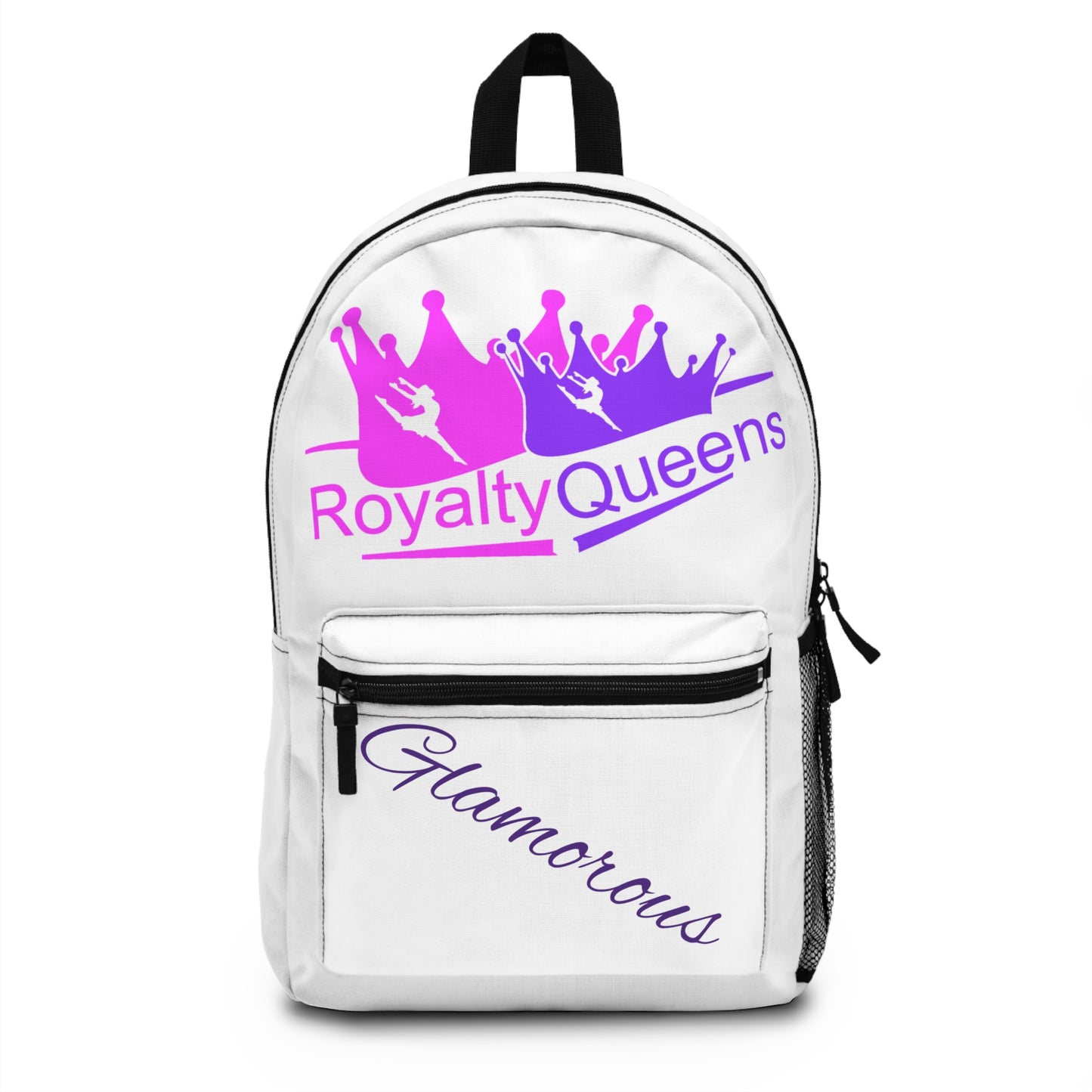Glamorous Royalty Queens Backpack | Chic School Bag, Trendy Bookbag, Fashionable Tote, College Backpack, Stylish Travel Backpack
