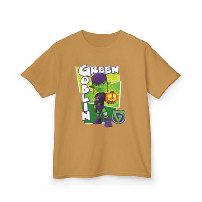 Kids Green Goblin Tee - Fun Halloween T-Shirt for Kids