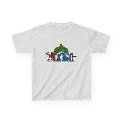 Superhero Kids Tee, Kids Heavy Cotton™ Shirt, Cartoon Character Tee, Youth Graphic Tee, Fun Gift for Children