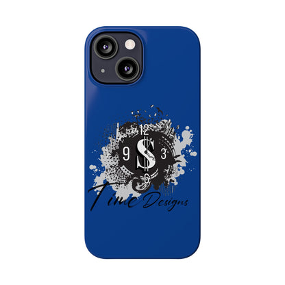 Stylish Dollar Clock Slim Phone Case | Time Designs