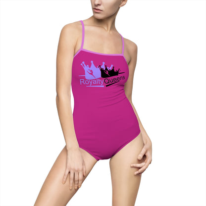Royalty Queens One-Piece Swimsuit, Stylish Swimwear, Beach Day Outfit, Pool Party Essential, Gifts for Her, Summer Fashion