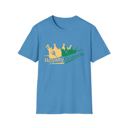 Royalty Queens Unisex Softstyle T-Shirt, Perfect for Birthdays, Celebrations, Gifts, Casual Wear, Fun Events