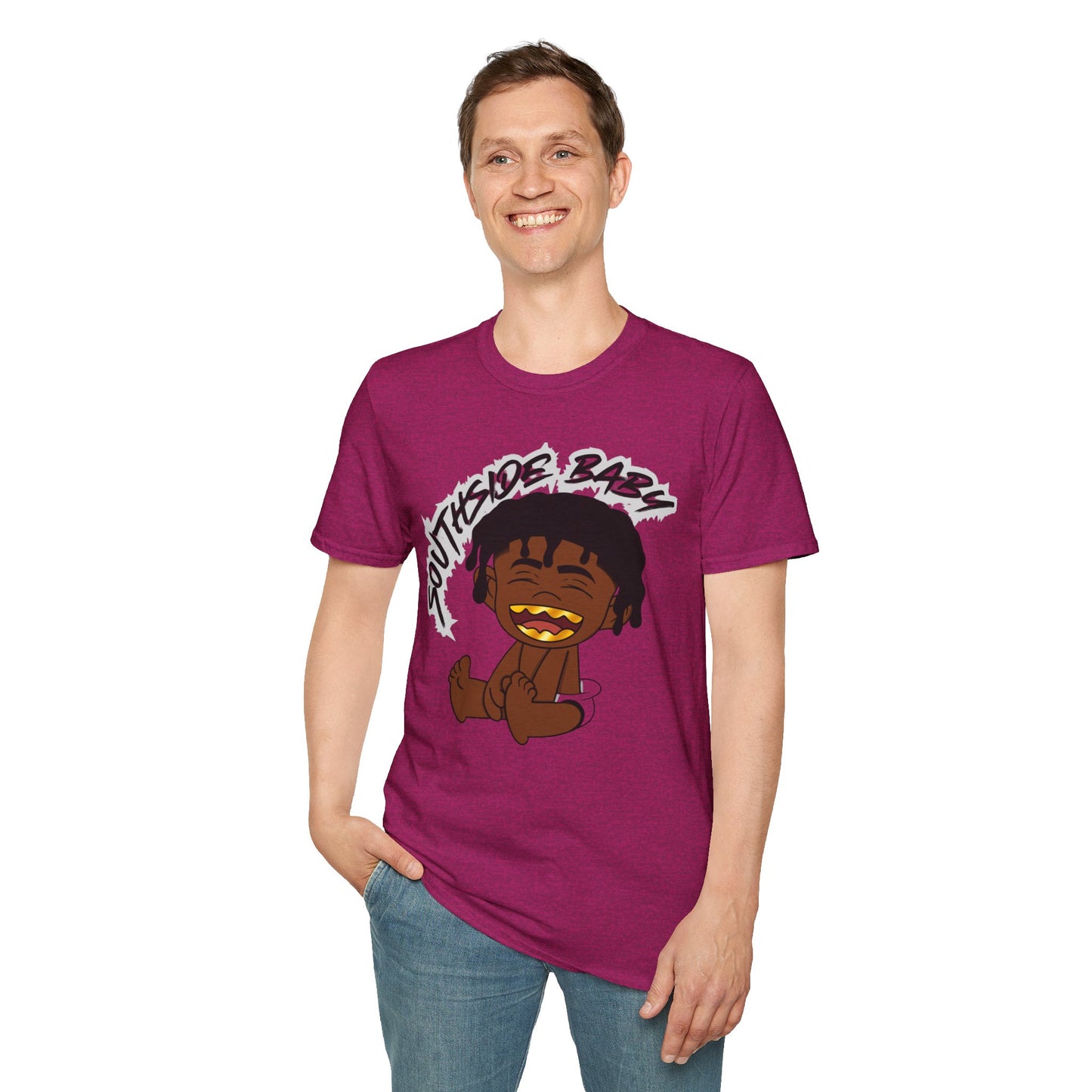 Unisex Softstyle T-Shirt - 'Southside Baby' Cute Graphic Tee