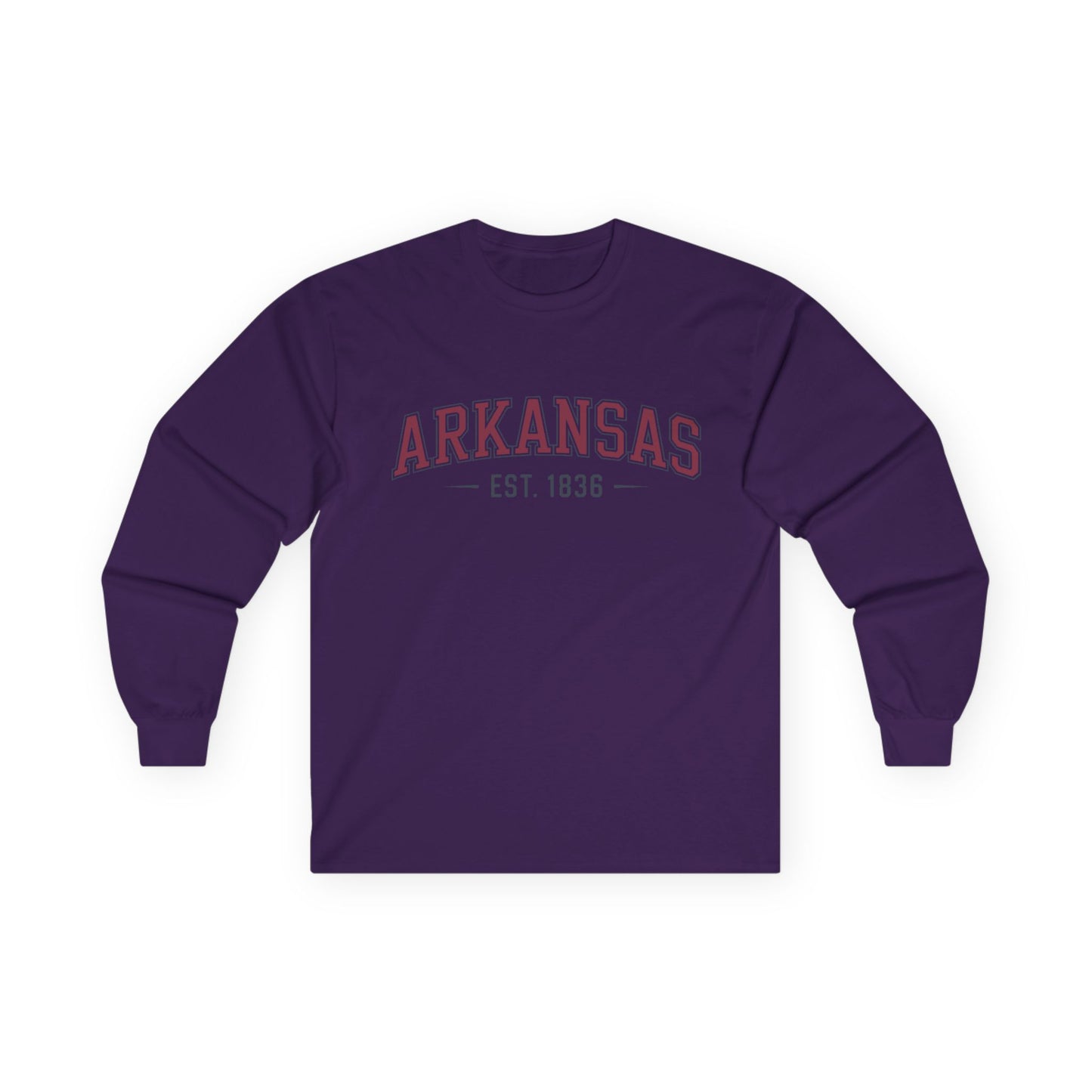 Arkansas EST. 1836 Long Sleeve Tee