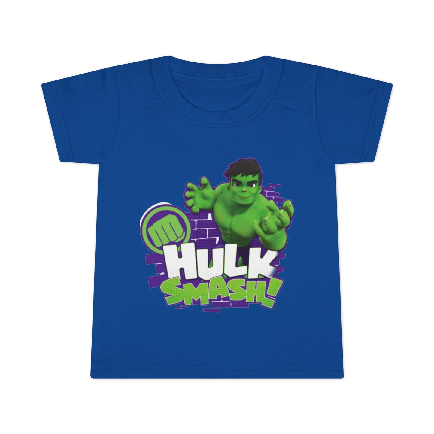 Hulk Smash Toddler T-Shirt - Fun & Playful Graphic Tee for Kids
