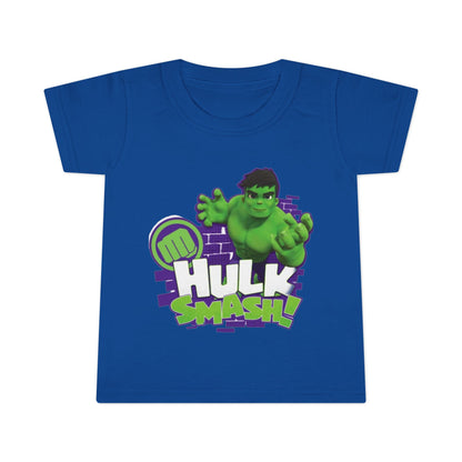 Hulk Smash Toddler T-Shirt - Fun & Playful Graphic Tee for Kids