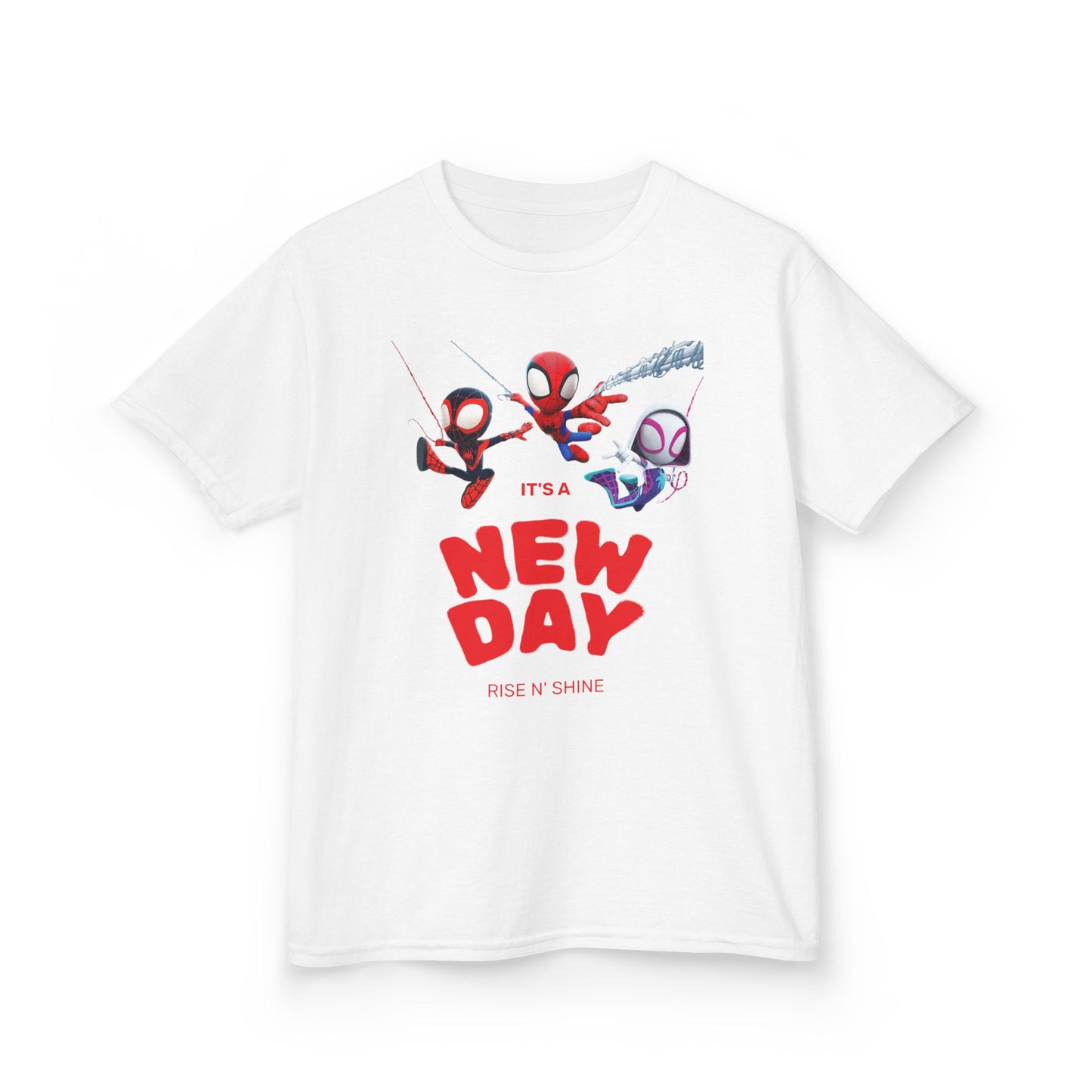 Superhero Kids T-Shirt, Fun Cotton Tee for Boys and Girls, Birthday Gift, Casual Wear, Everyday Style, Spider-Man Inspired Tee