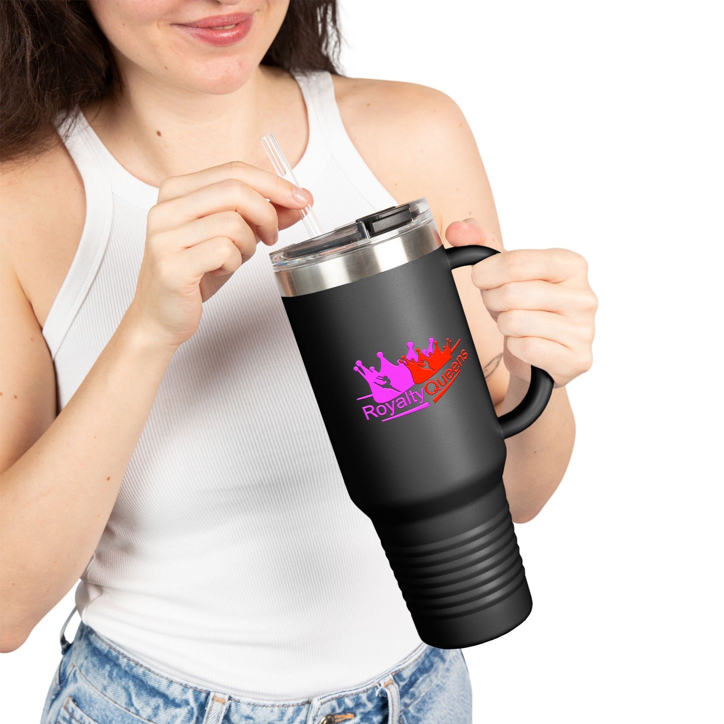Royalty Queens Insulated Travel Mug - Perfect Gift for Her, Coffee Lovers, Road Trips, Birthday, Celebration, Summer Essentials