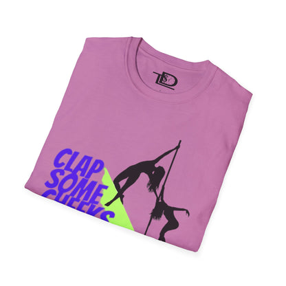 Clap Some Cheeks Save a Freak T-Shirt, Fun Graphic Tee for Parties, Gift for Dancers, Unique Statement Shirt, Cool Casual Wear
