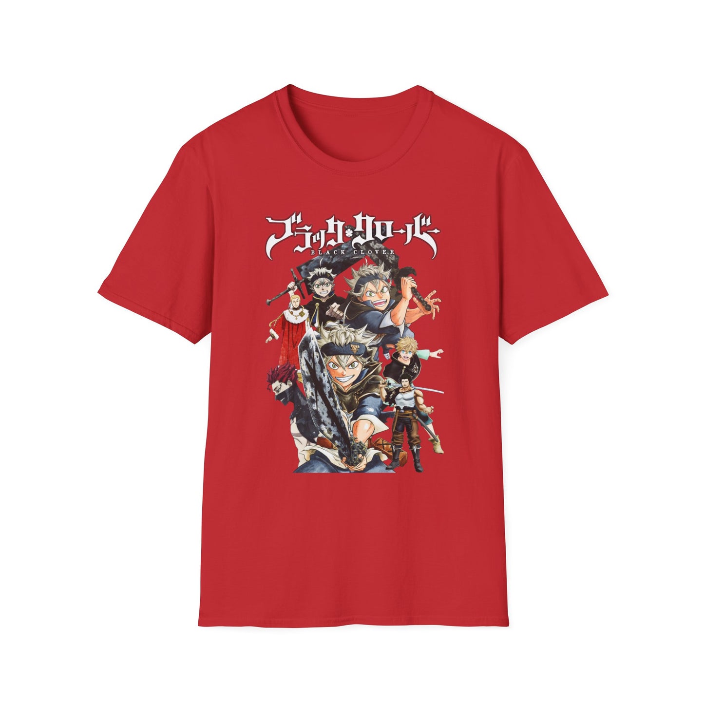 Unisex Softstyle T-Shirt - 'Create Your Own Calm' & Anime Design