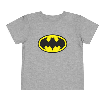Batman Toddler Short Sleeve Tee - Superhero Shirt for Kids, Birthday Gift, Adventure Wear, Playtime Apparel, Comic Fan Clothing