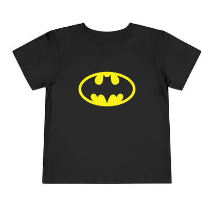 Batman Toddler Short Sleeve Tee - Superhero Shirt for Kids, Birthday Gift, Adventure Wear, Playtime Apparel, Comic Fan Clothing