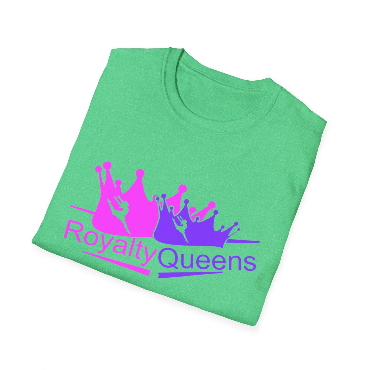 Royalty Queens Unisex Softstyle T-Shirt, Feminist Apparel, Birthday Gift, Casual Wear, Empowerment Tee, Queen Vibes