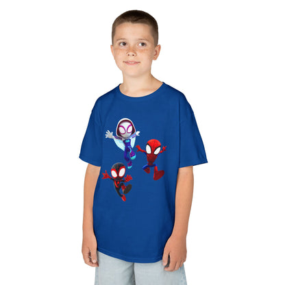 Kids Spider-Man Adventure Tee - Fun and Cozy Cotton T-Shirt for Young Superhero Fans