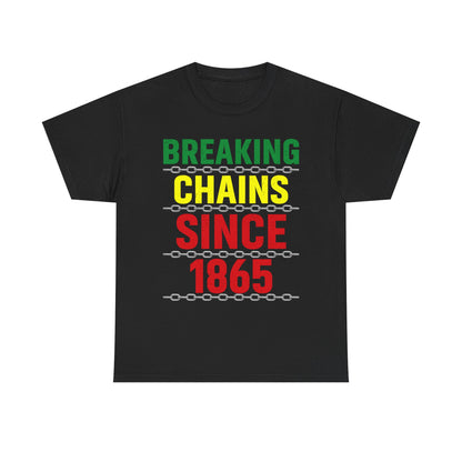 Breaking Chains Unisex Heavy Cotton Tee, Inspirational Cotton Shirt, Empowerment Tee, Heritage T-Shirt, History-Inspired Gift, [...]