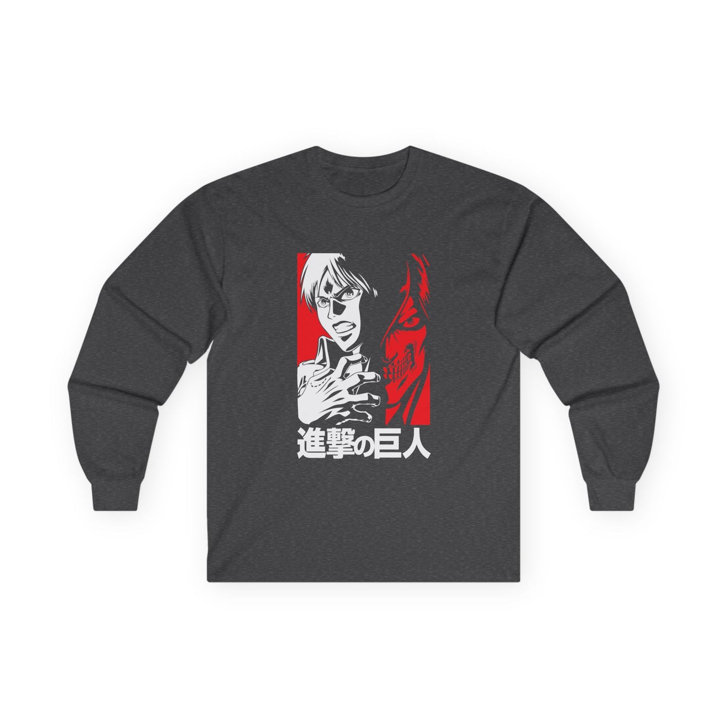 Attack on Titan Anime Long Sleeve Tee — Shingeki no Kyojin Graphic Shirt